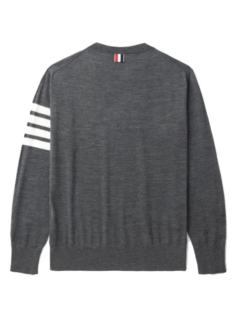 Thom Browne 4-Bar stripe sweater