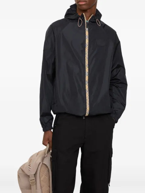 Burberry nylon clapton hooded jacket
