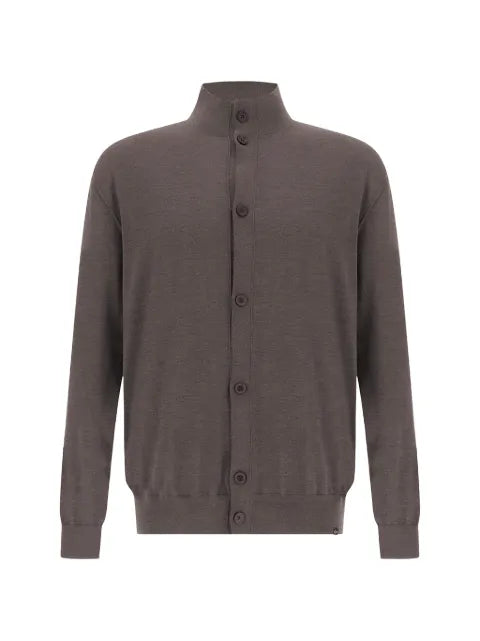 Paul & Shark high-neck button-up cardigan