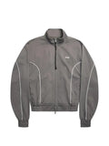 ALIS piped-trim logo-print track jacket