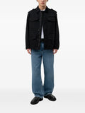 HUGO logo-patch multi-pocket jacket