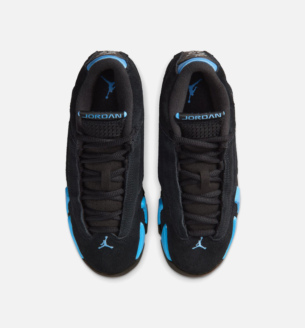 Air Jordan 14 Retro “Black University Blue” Big Kids' Lifestyle Shoes (GS)